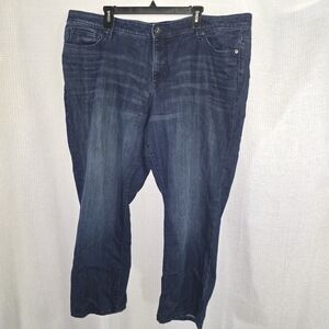 Sonoma Women's Boyfriend Jeans Sz. 22W Casual Distressed Travel Outdoor Festival